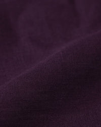 100% Linen Shirt - Dark Purple