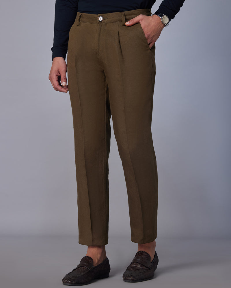 Eternal Linen Pants - Olive