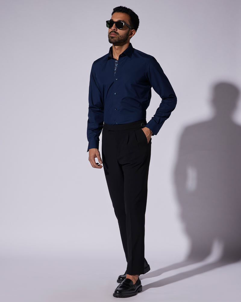 Polaris 4-Way Stretch Neapolitan Dress Pants - Jet Black