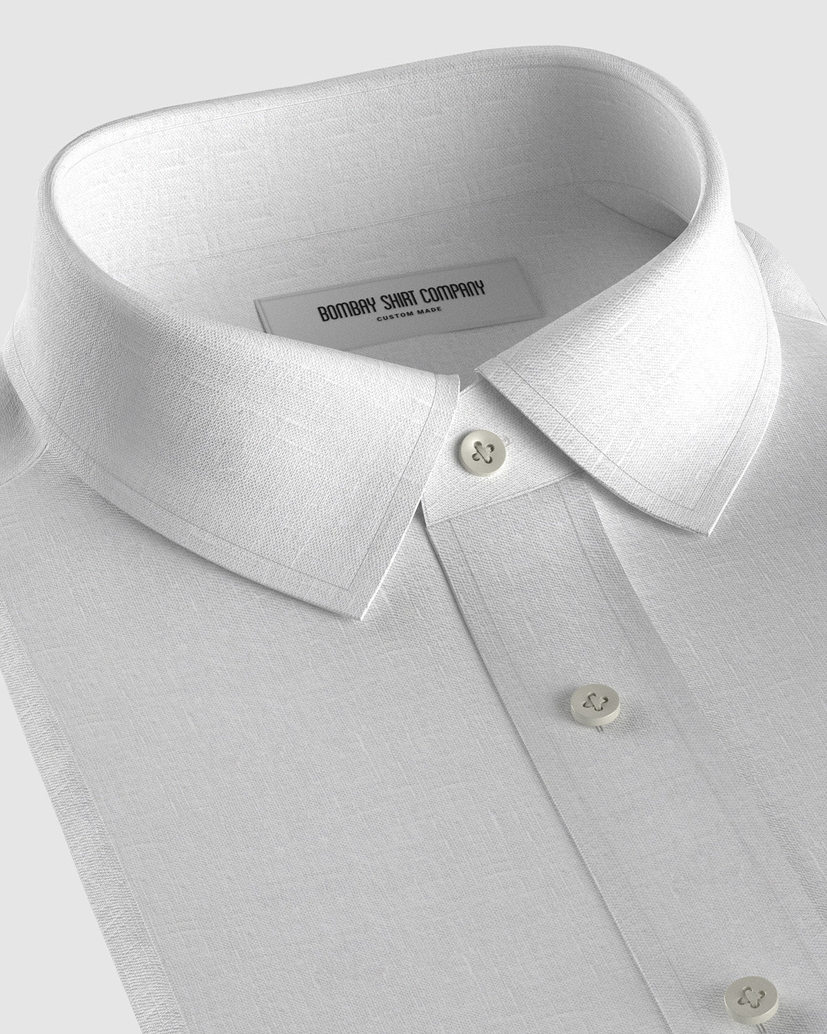 Soft Washed Linen Shirt - White