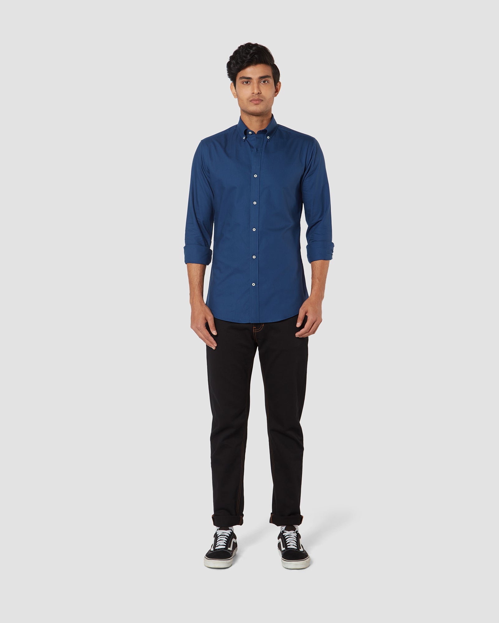 Bombay Shirt Company - Sapphire Rock Vintage Washed Oxford Shirt
