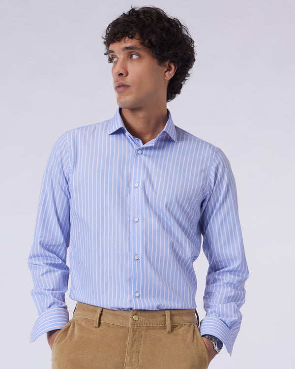 Luthai Overtone Striped Shirt