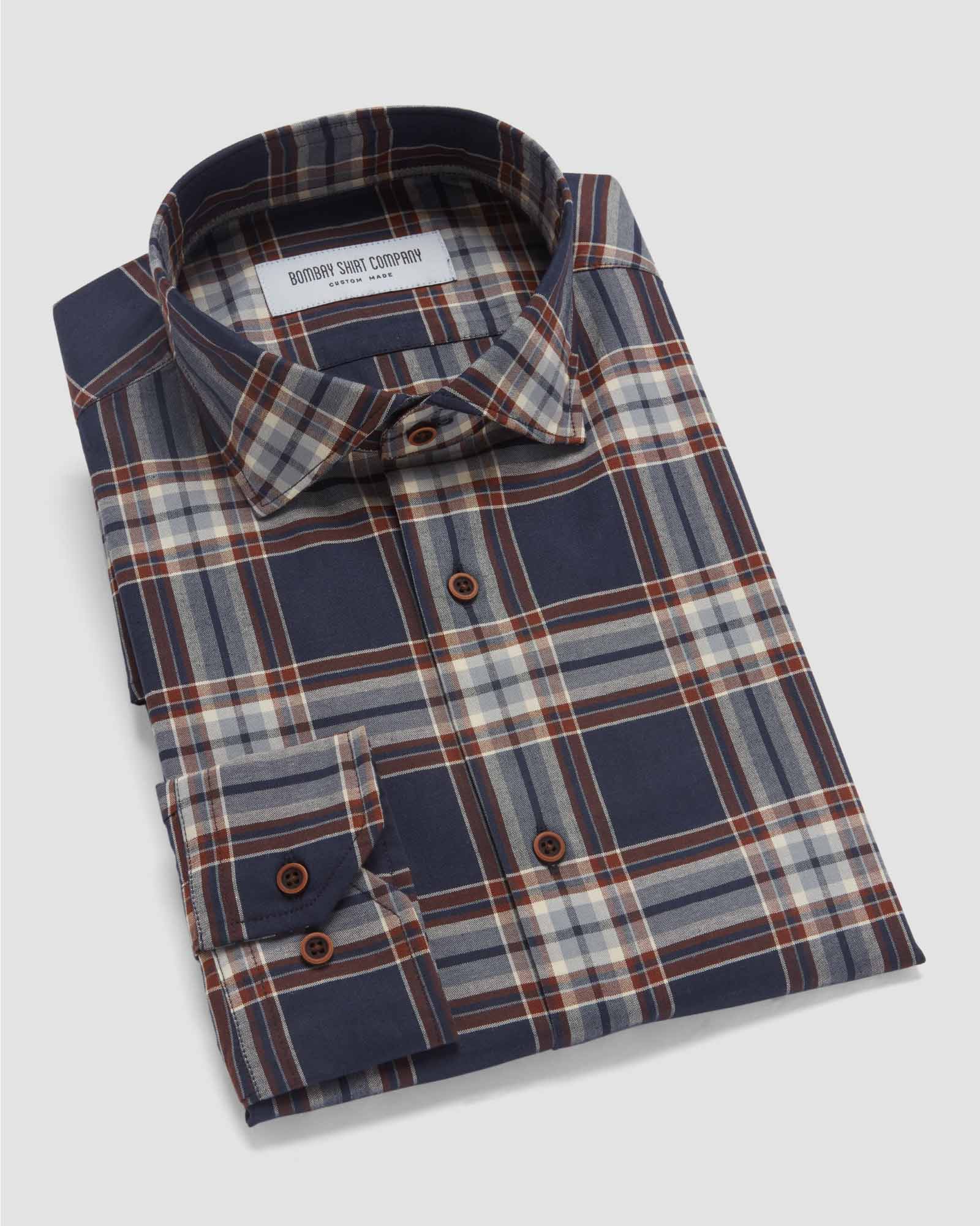 Bombay Shirt Company - Inferno Checked Shirt