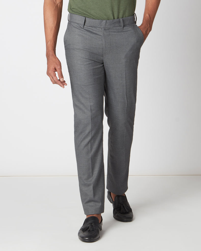Mancrew Slim Fit Formal Pant for men - Formal Trouser Pack of 3 (Dark Grey,  Black, Navy Blue)