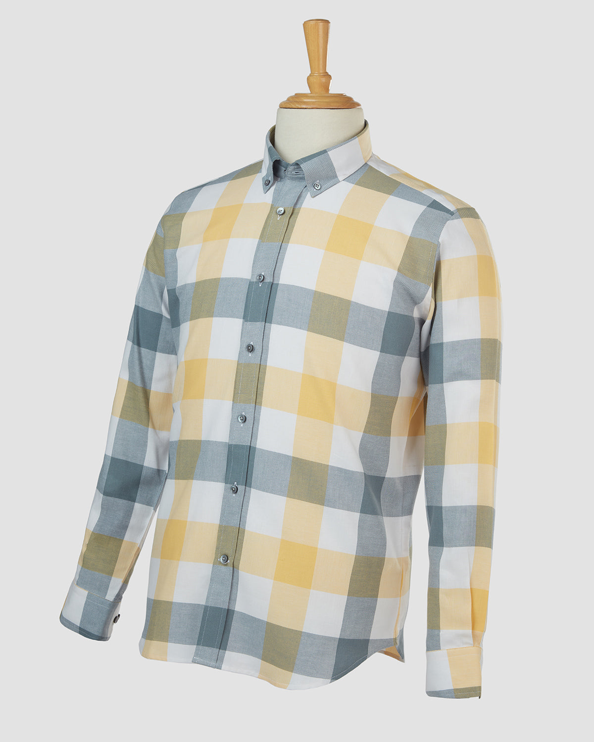 Bombay Shirt Company - Blueberry Cheesecake Brushed Checked Shirt