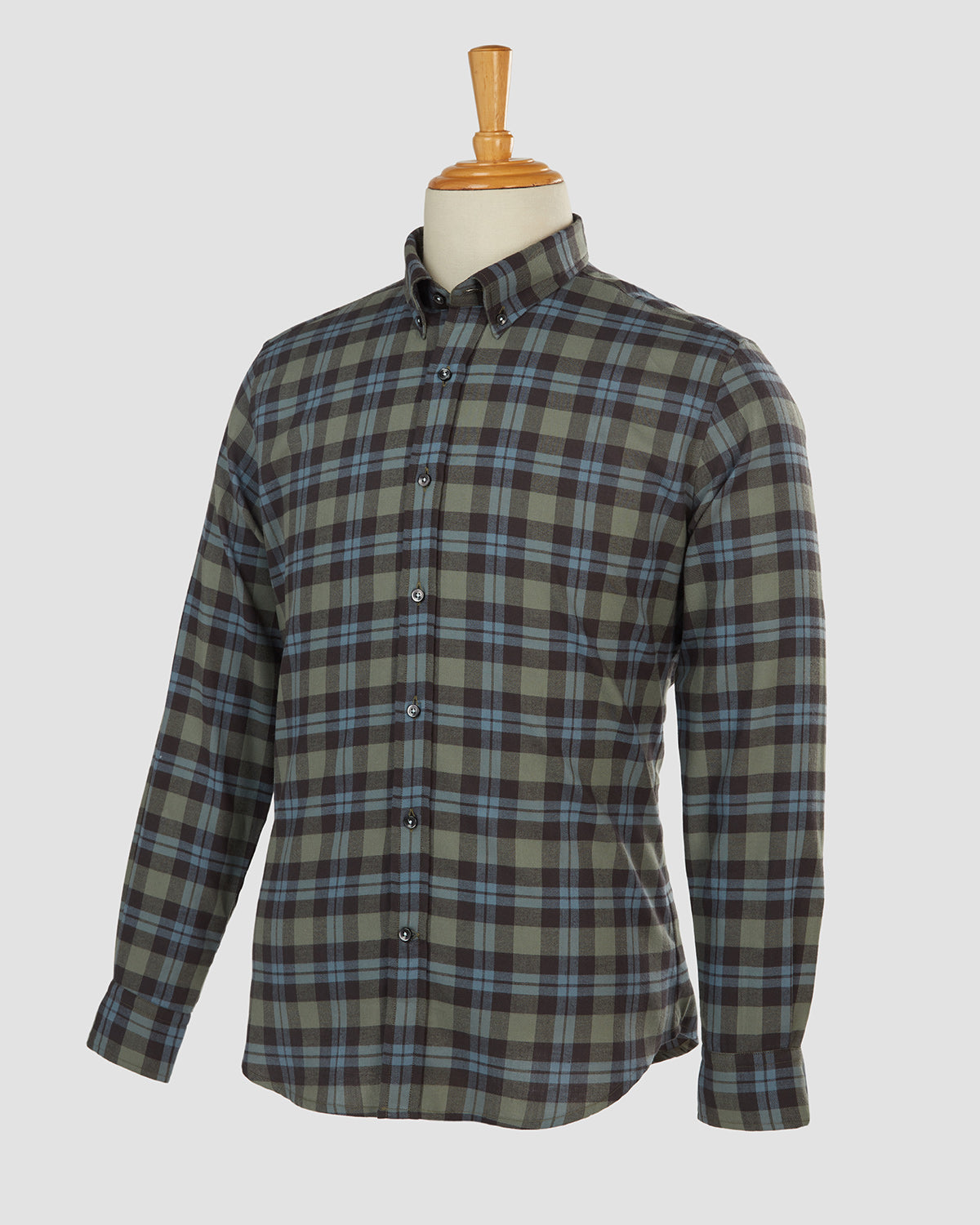 Bombay Shirt Company - Deep Skerry Brushed Checked Shirt