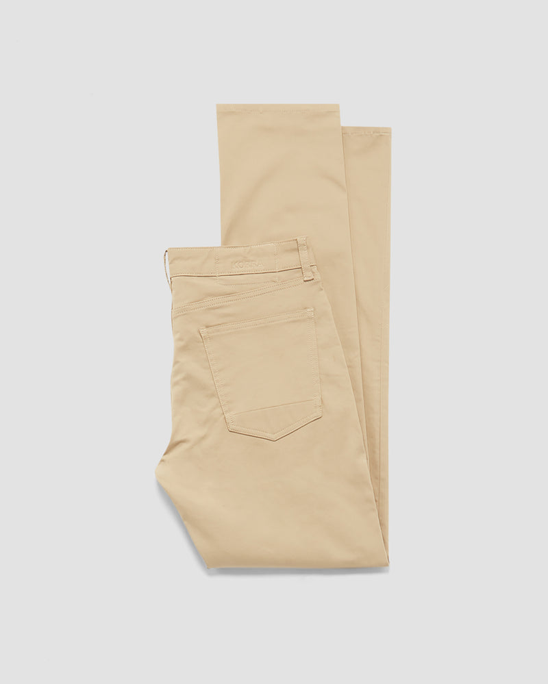 Korra - Tan | Super-soft Stretch Light Jeans