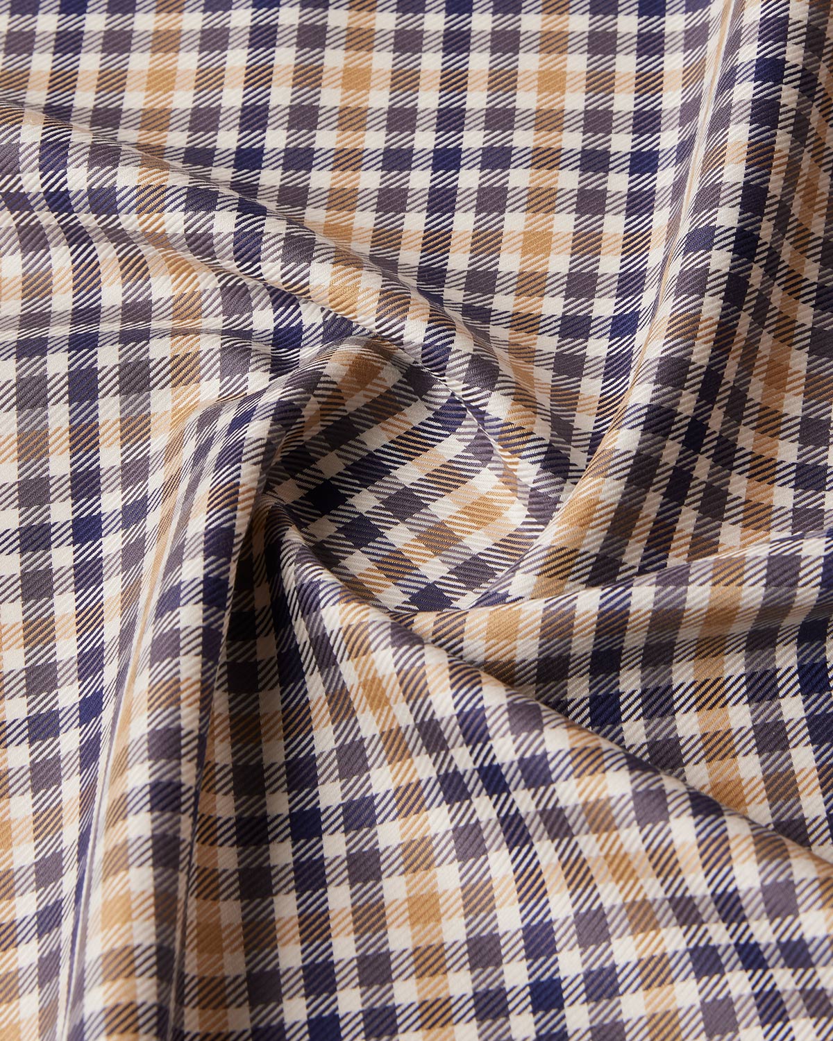 Bombay Shirt Company - Japanese Foggy Dune Checked Shirt