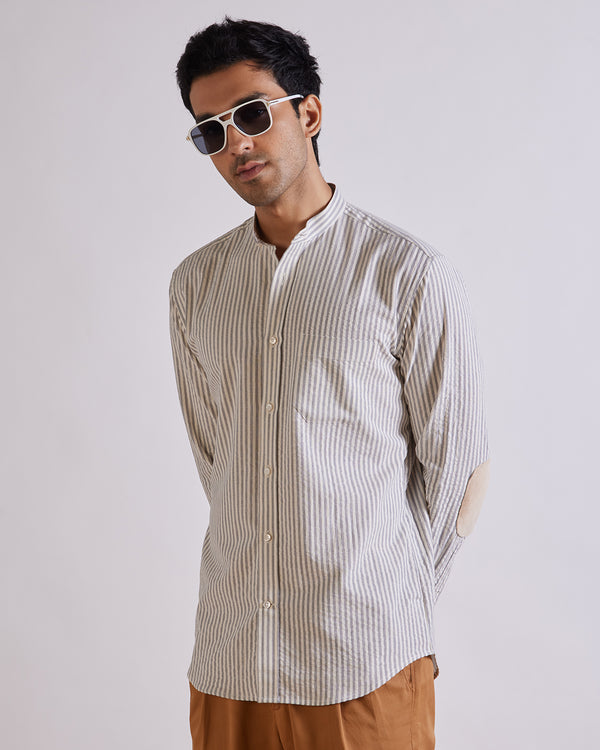 Pellet Striped Shirt