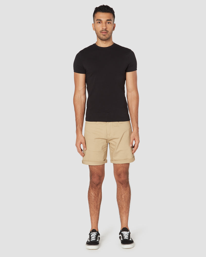 Korra - Tan || Super-soft Stretch Light Shorts