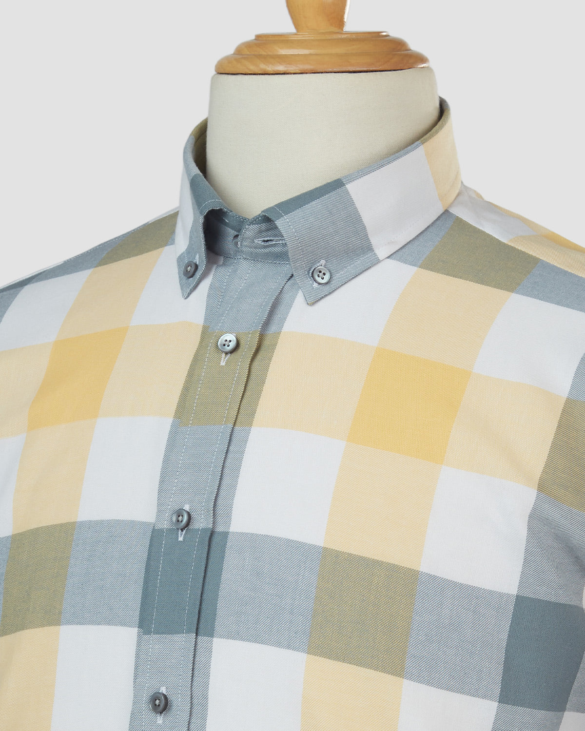 Bombay Shirt Company - Blueberry Cheesecake Brushed Checked Shirt