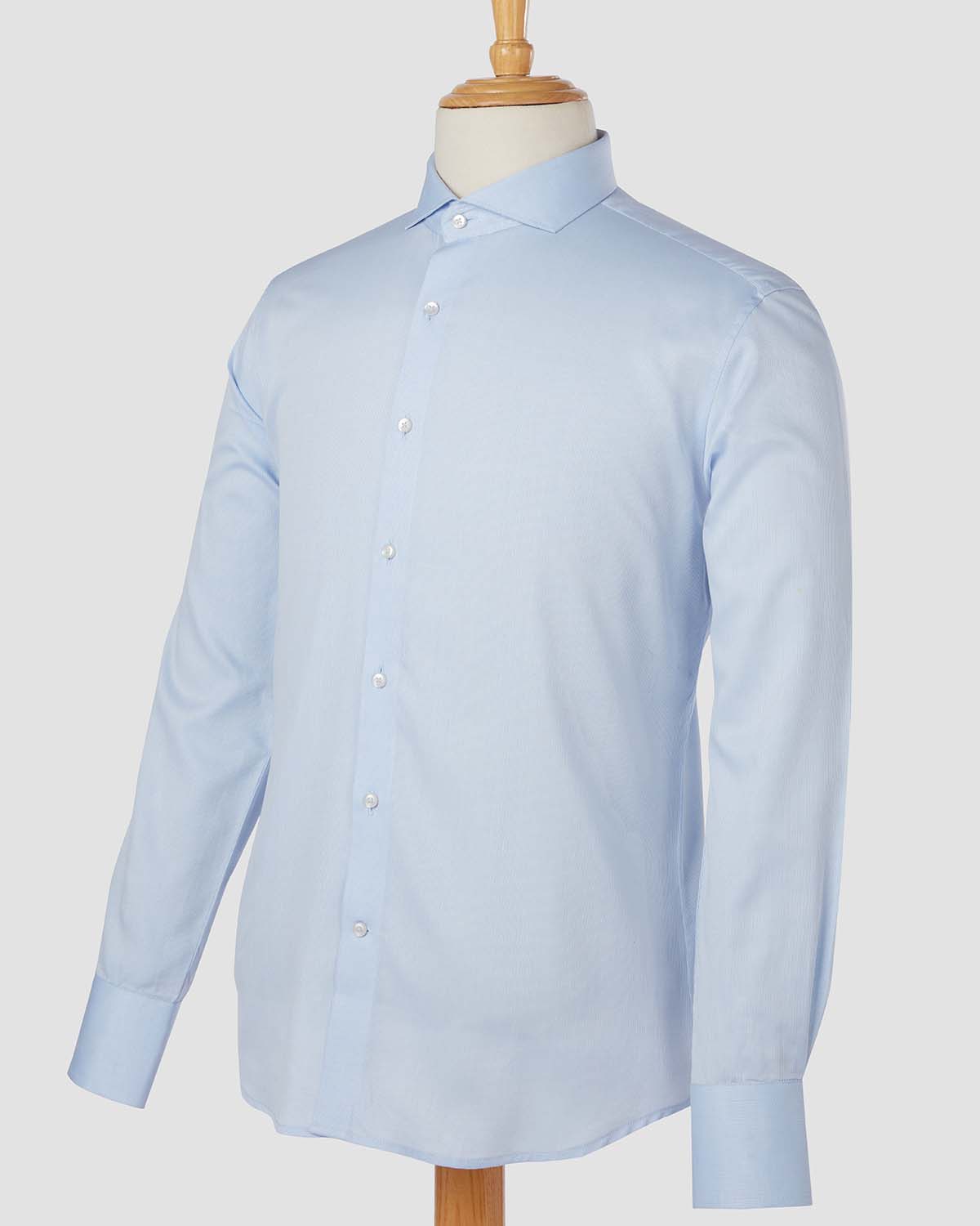Bombay Shirt Company - Cornflower Dobby Shirt