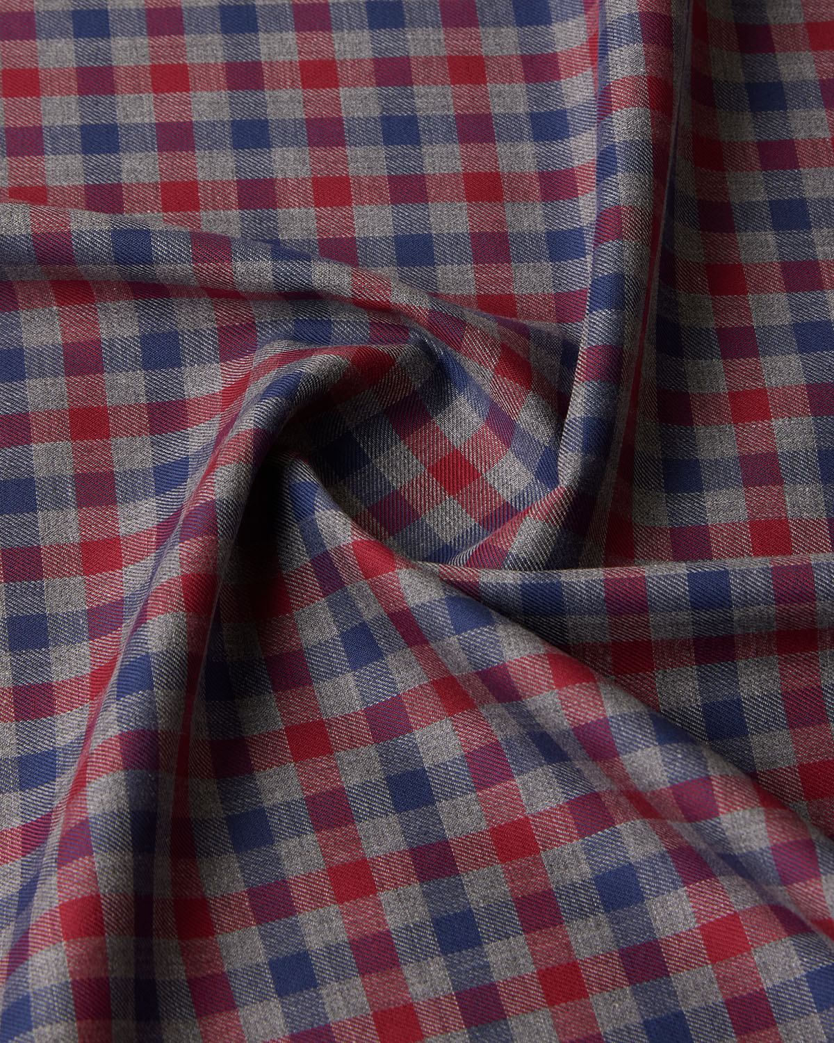 Somelos Burgundy Ink Checked Shirt