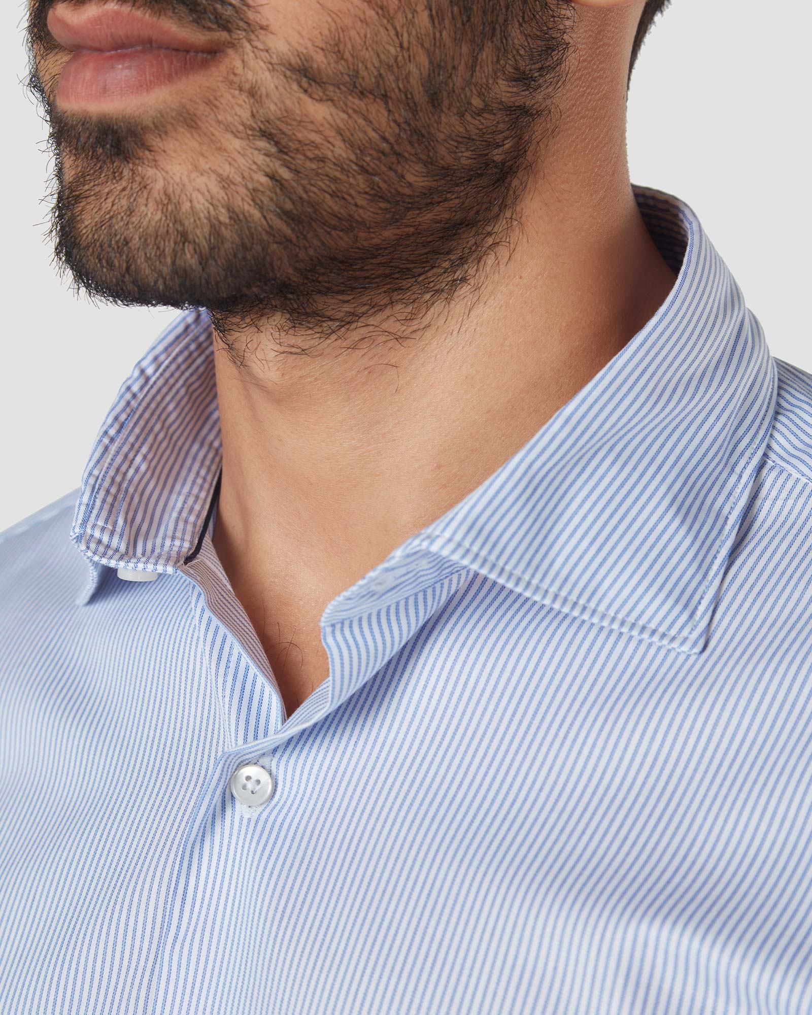 Bombay Shirt Company - Monti Sky Flip Striped Shirt
