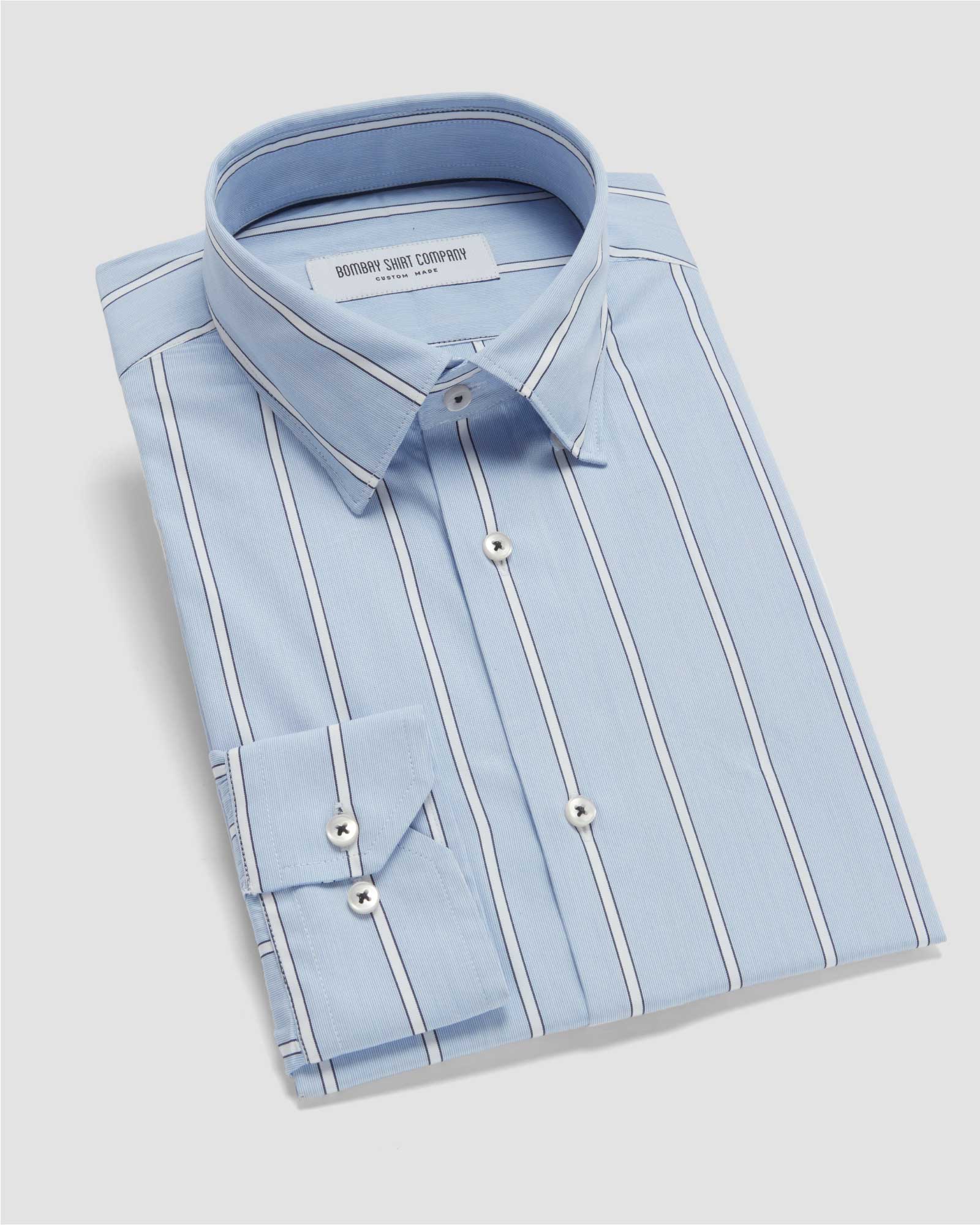 Bombay Shirt Company - Japanese Paradise Bay Stripes
