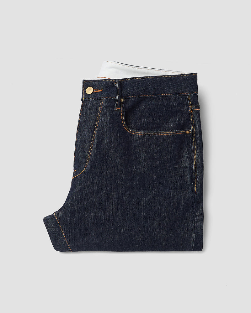 Korra - Sodalite Slub || Stretch Medium Selvedge Jeans