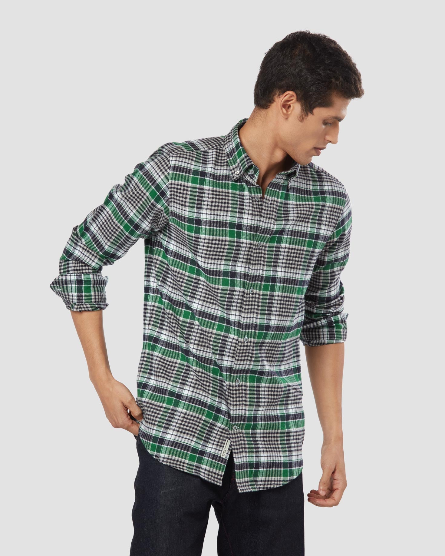 Japanese Grove Checked Shirt