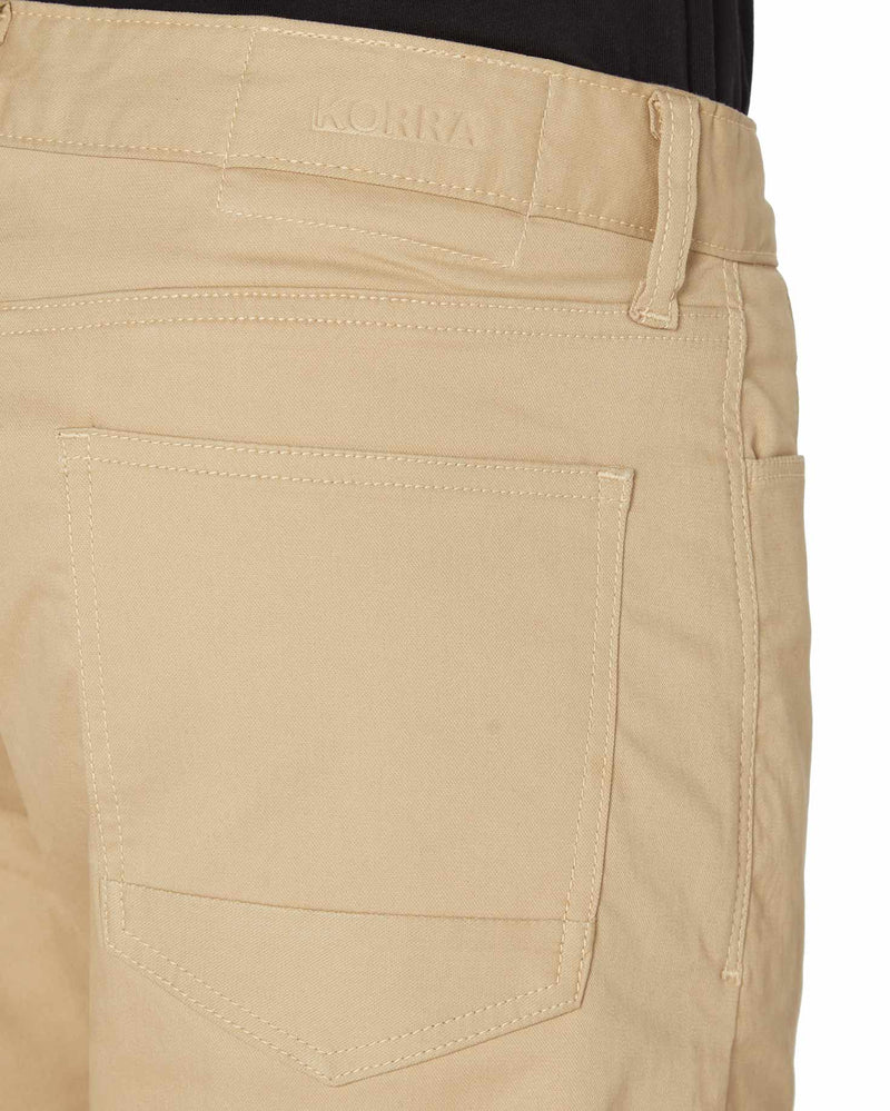 Korra - Tan || Super-soft Stretch Light Shorts