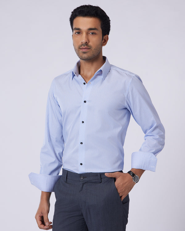 Luthai Bluewave Striped Shirt