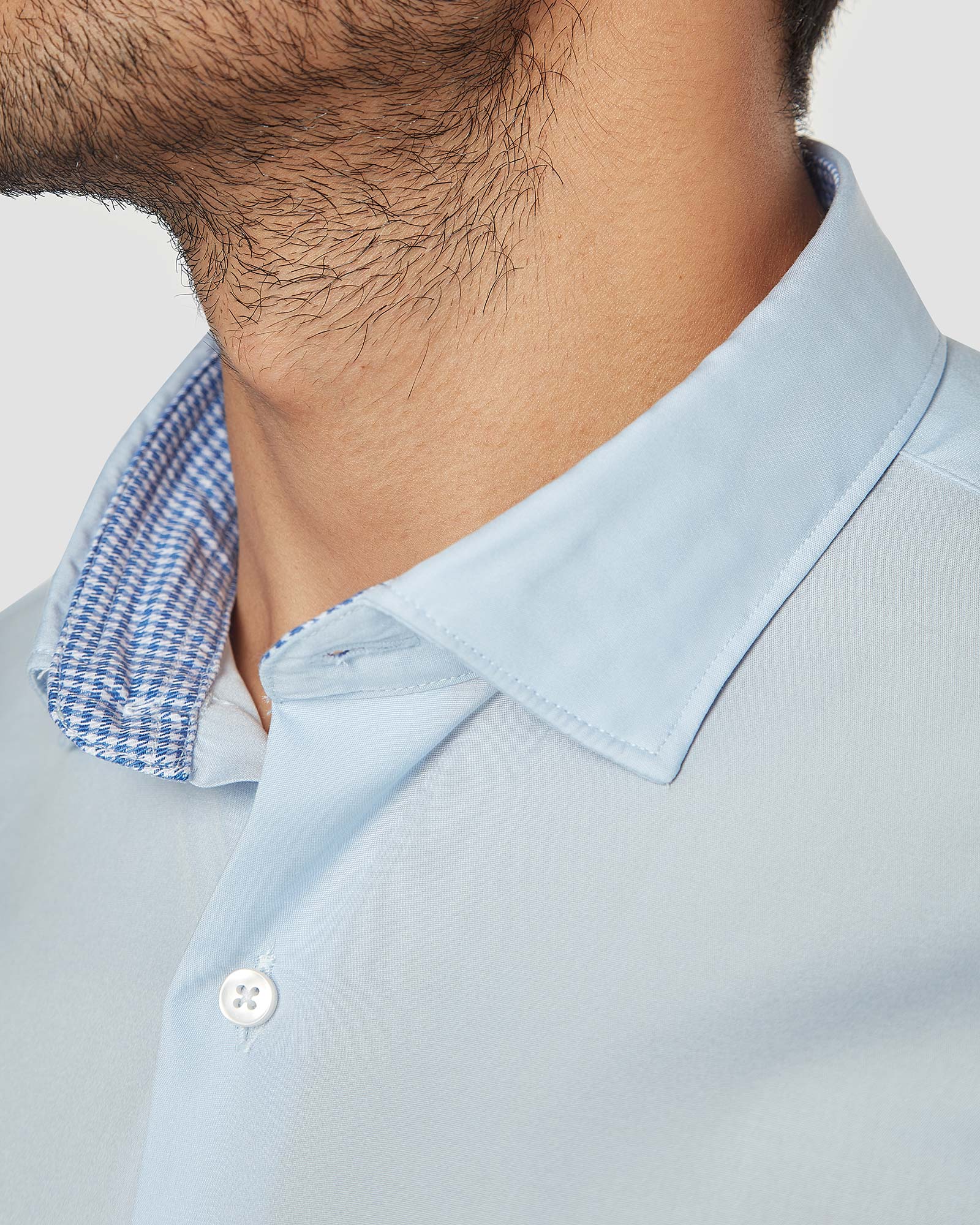 Bombay Shirt Company - Moonstone Blue Poplin Shirt