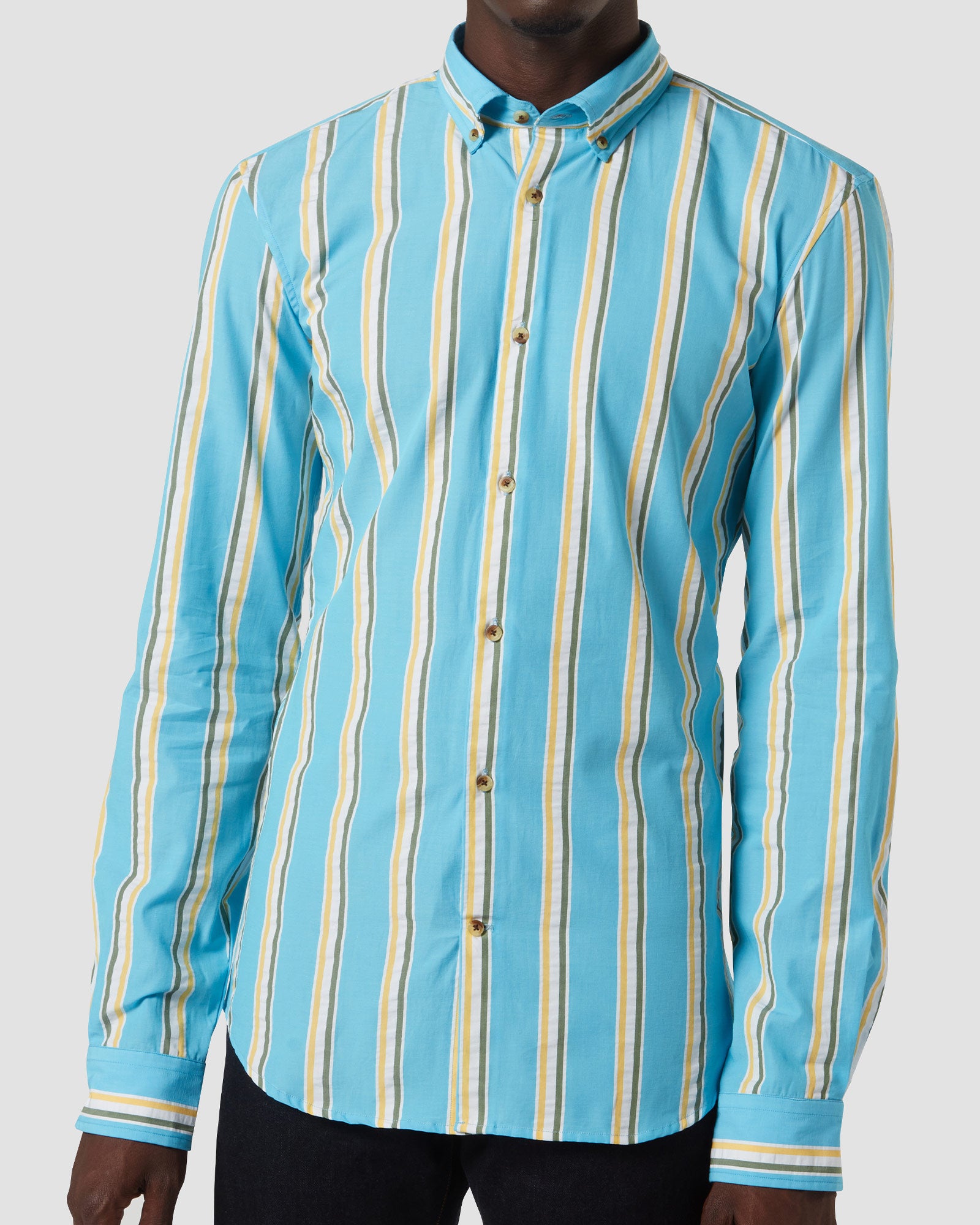Bombay Shirt Company - Somelos Atlantis Striped Shirt
