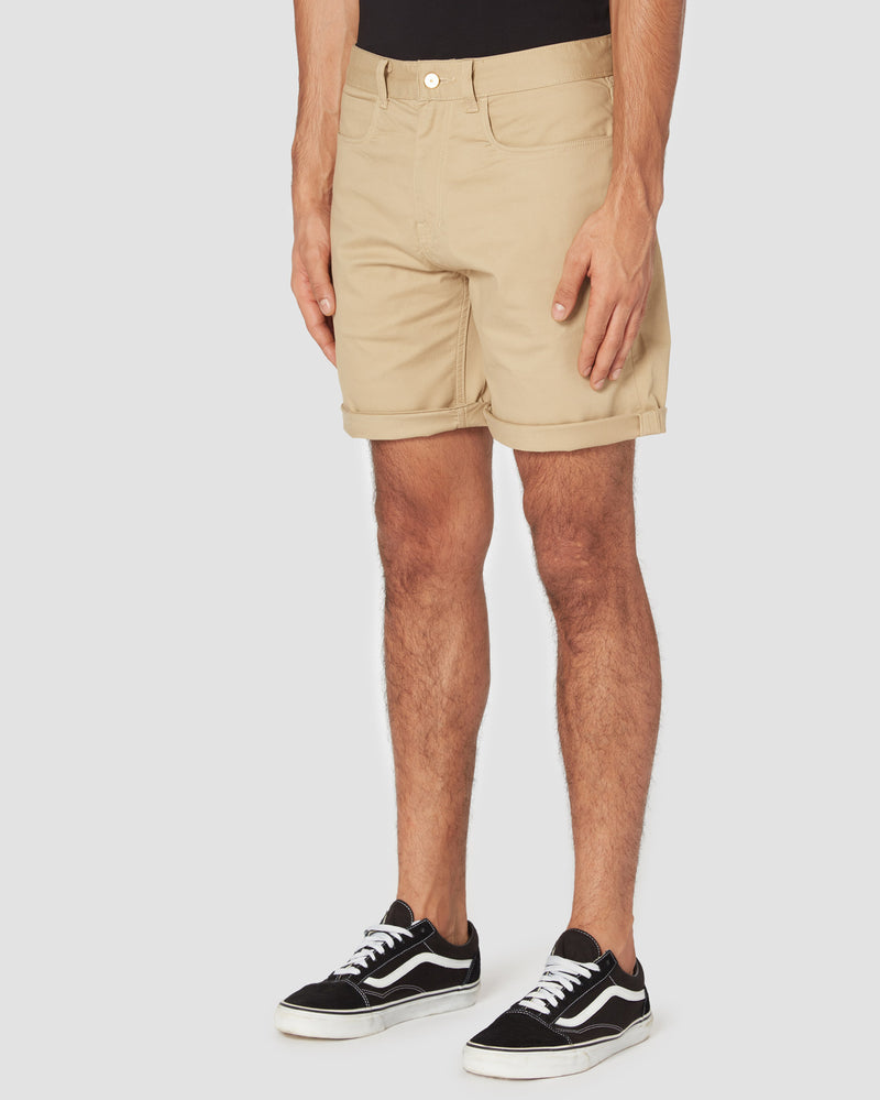 Korra - Tan || Super-soft Stretch Light Shorts