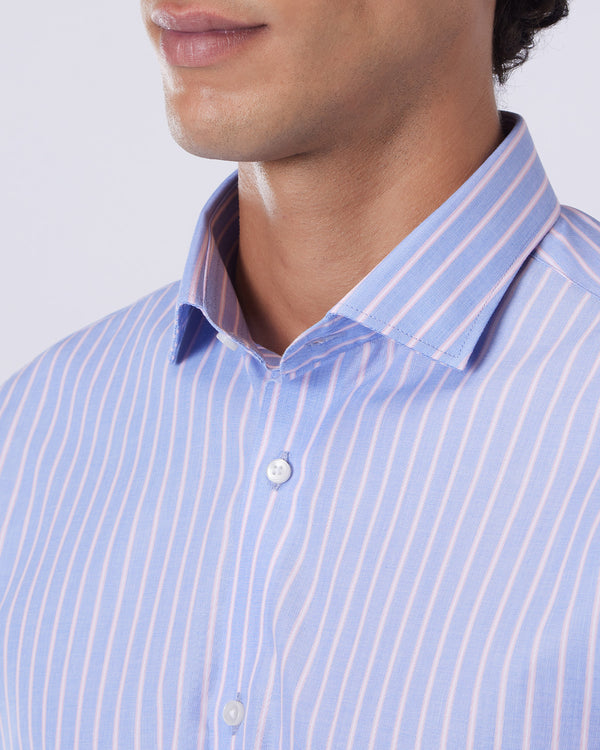 Luthai Overtone Striped Shirt