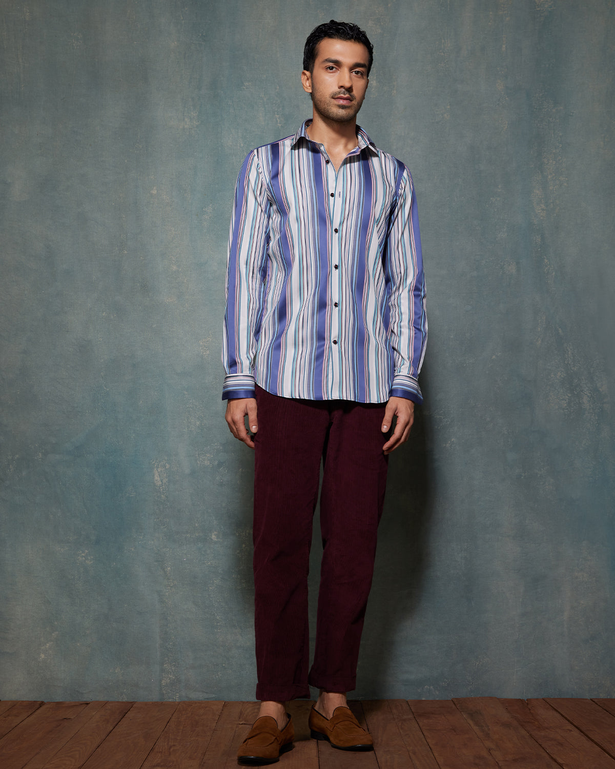 Somelos Circuit Striped Shirt