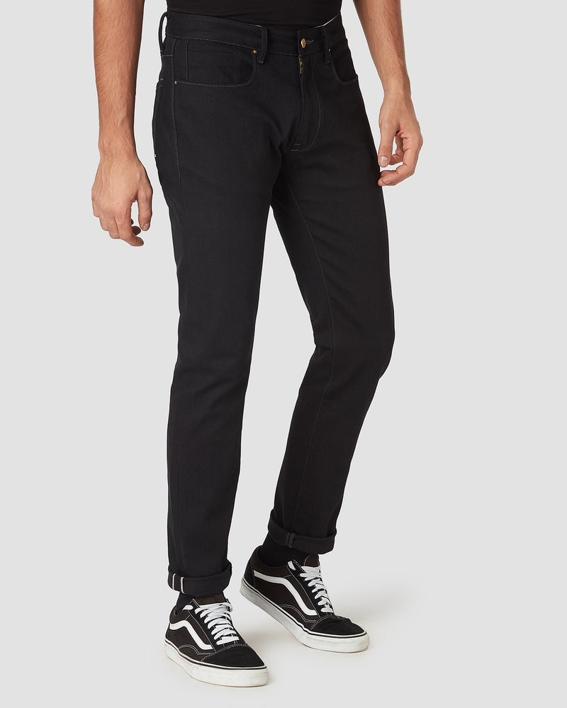 Korra - Kuro | Stiff Stretch Heavy Selvedge Jeans