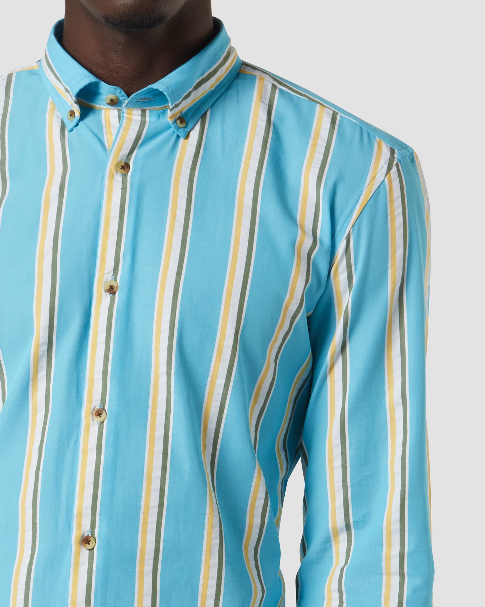 Bombay Shirt Company - Somelos Atlantis Striped Shirt
