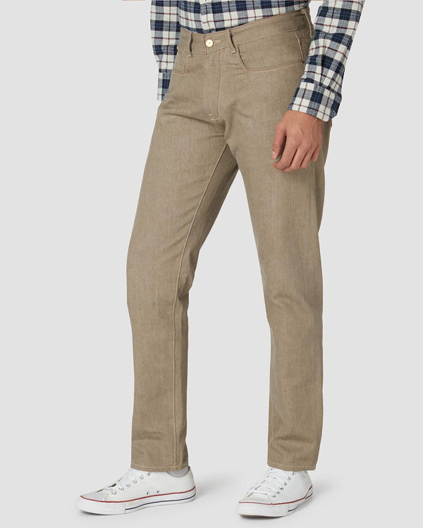 Light Oak || Soft Cotton Jeans