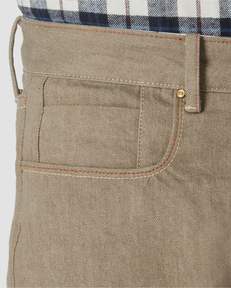 Light Oak || Soft Cotton Jeans