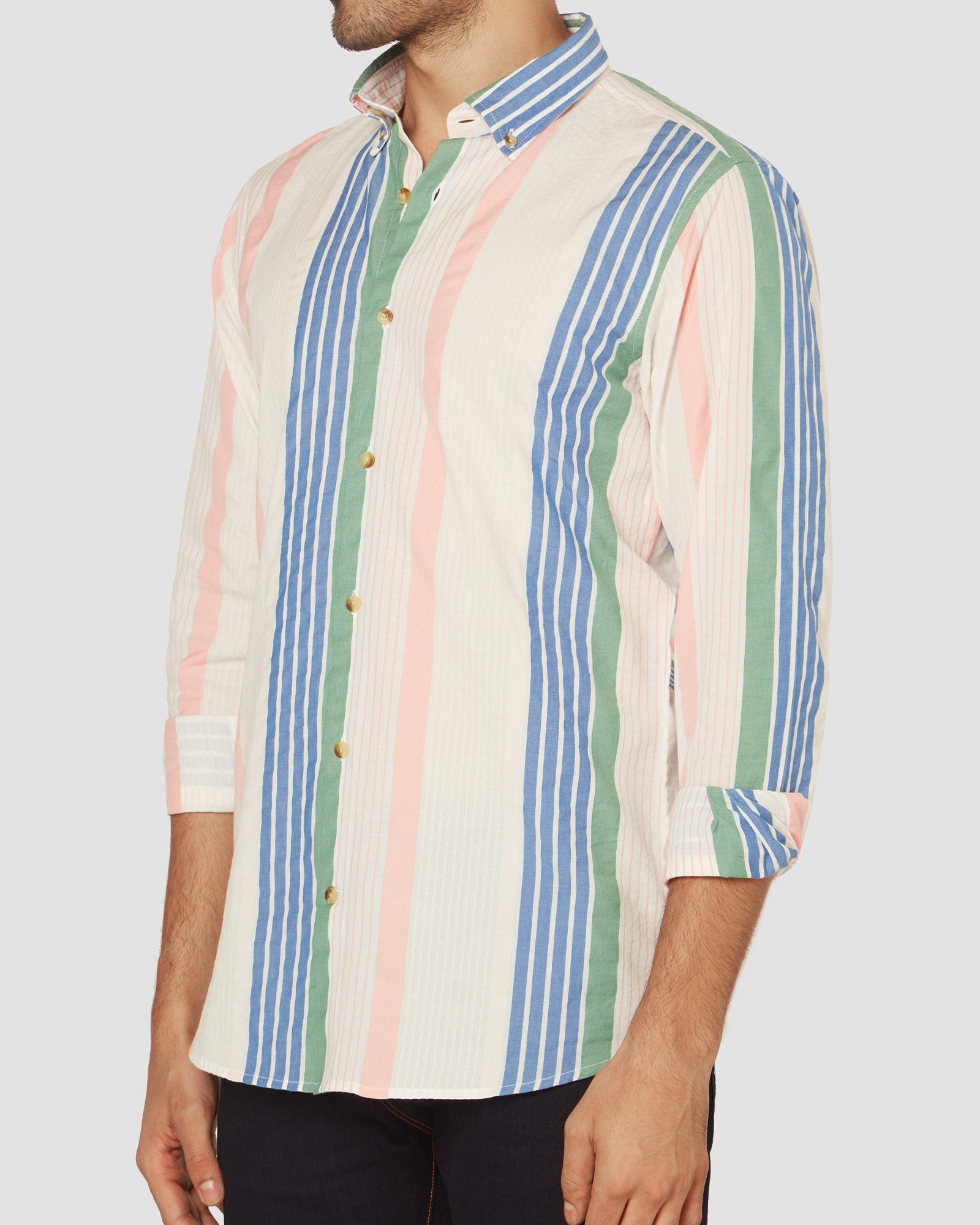 Bombay Shirt Company - Free Petunia Striped Shirt