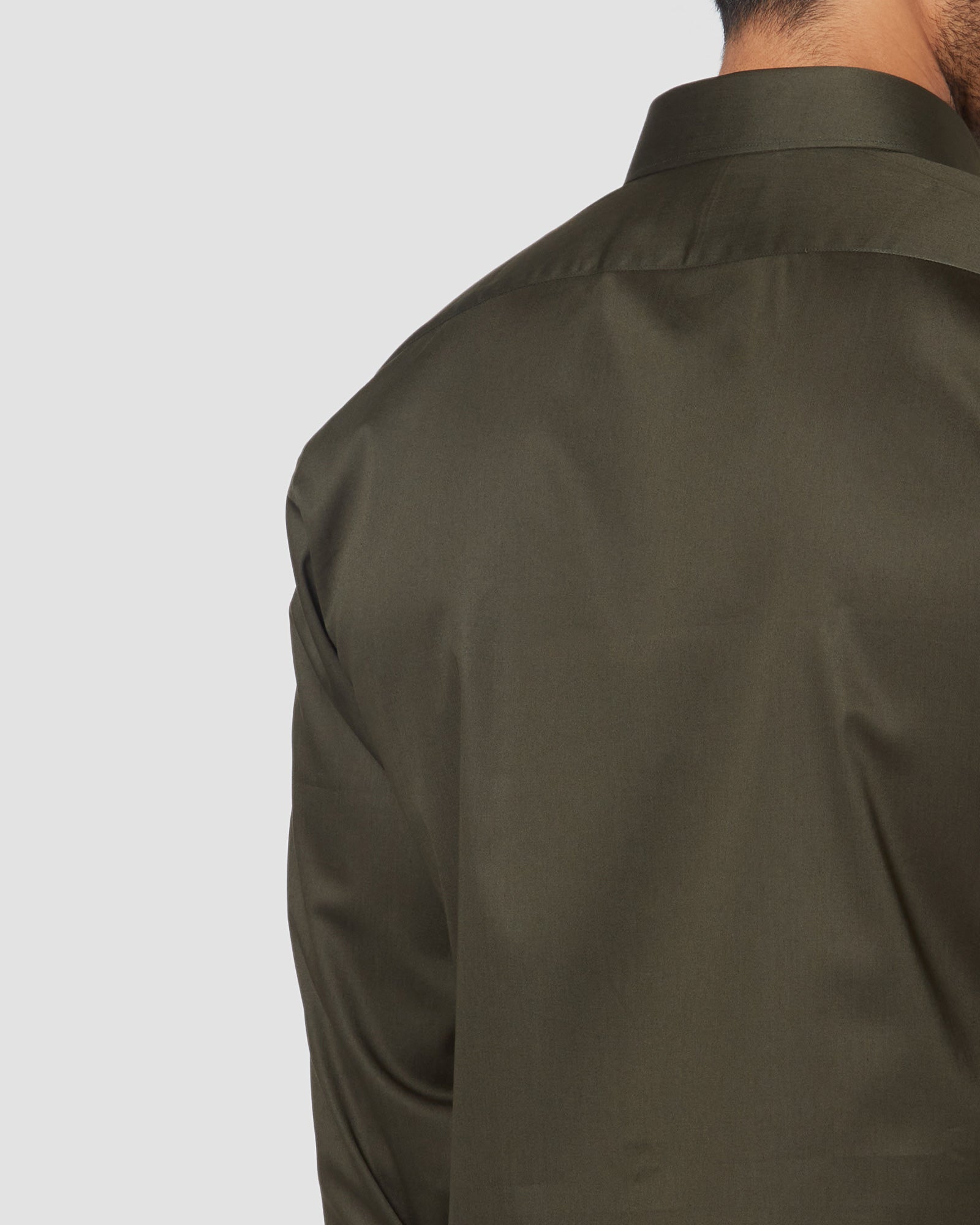 Cryptic Hue Stretch Satin Shirt