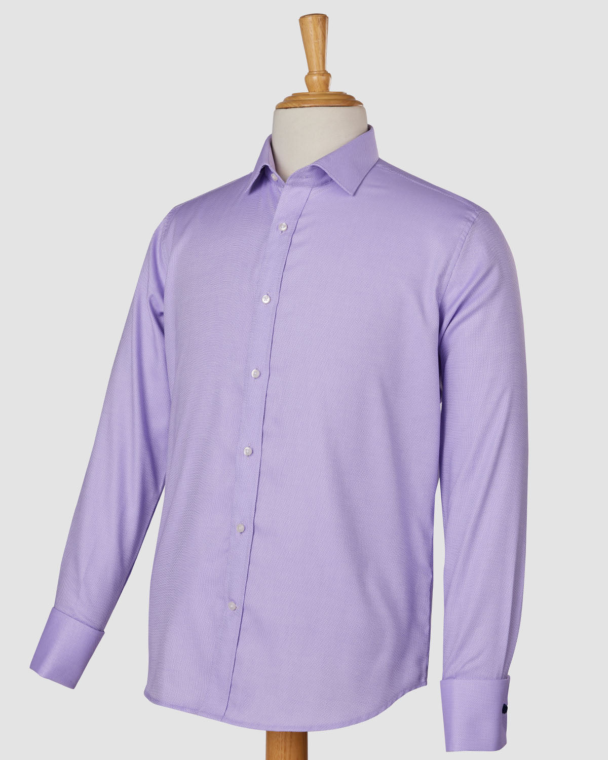 Bombay Shirt Company - Plum Heather Dobby Shirt