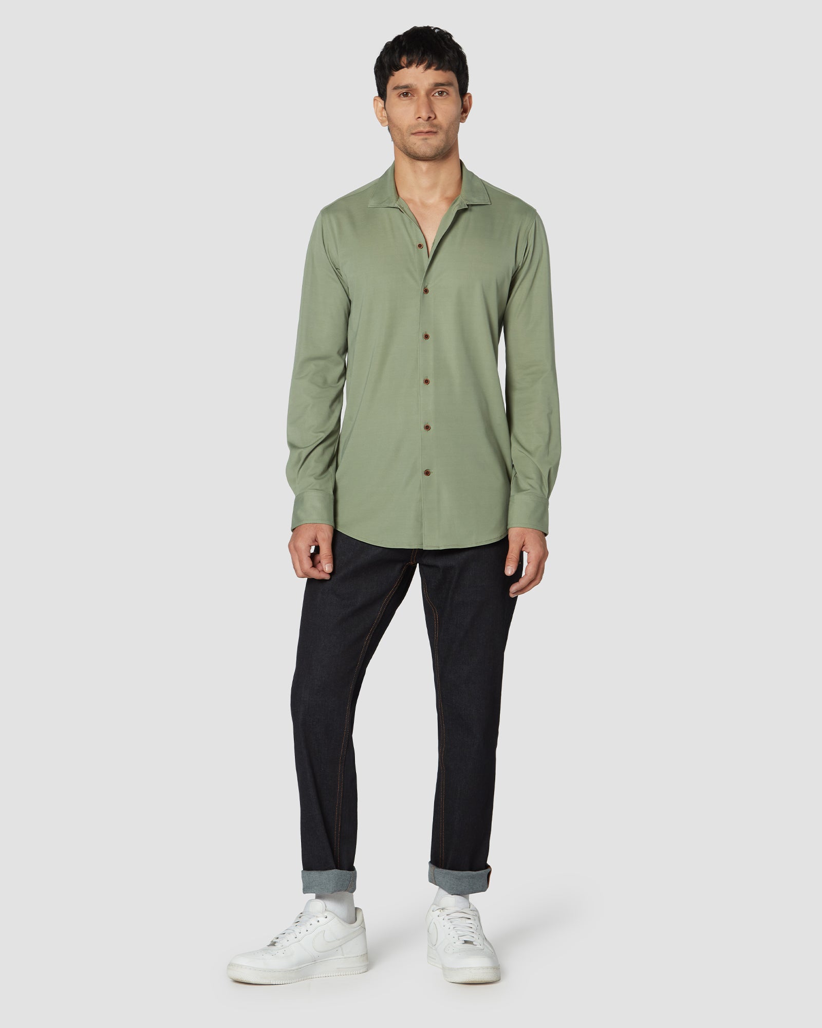 Bombay Shirt Company - Jade Knit Shirt