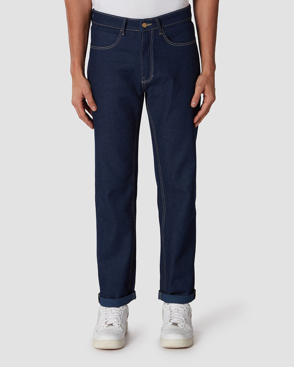 Seashell Indigo || Soft Non - Stretch Jeans