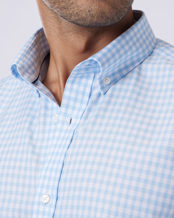 Dominaire Gingham Checked Shirt