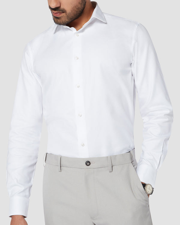 Monti Pearlescent White Shirt