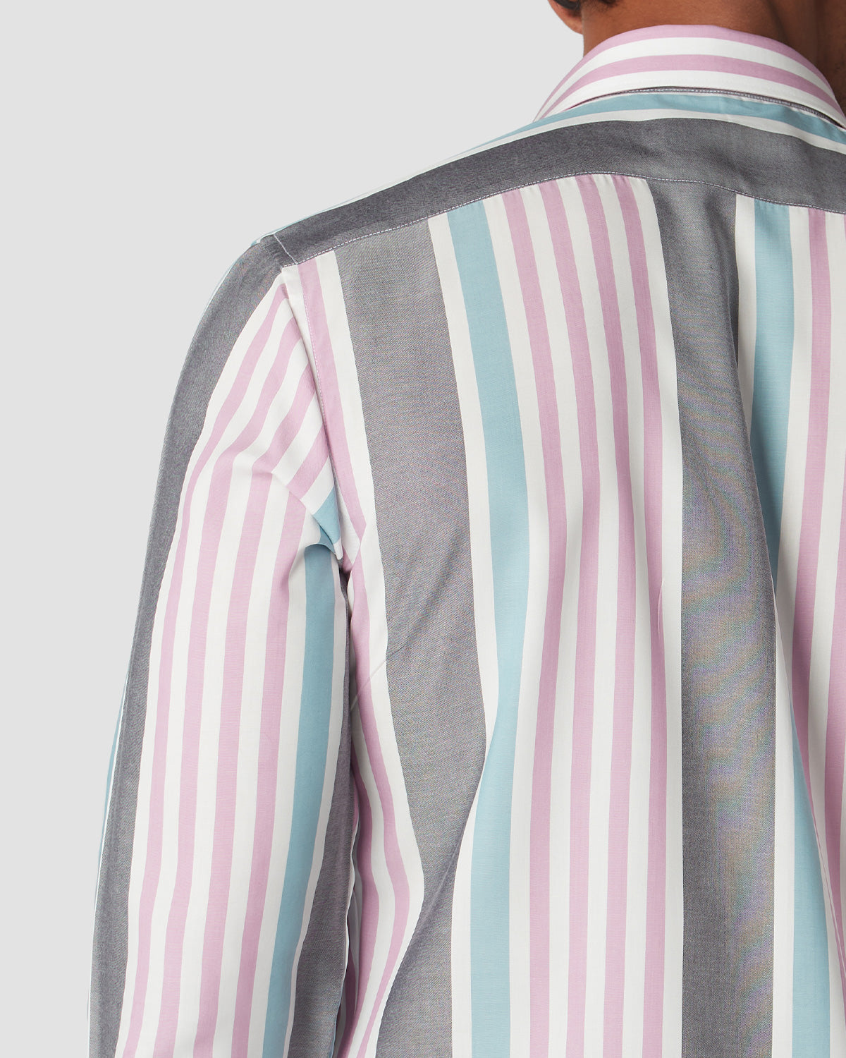 Somelos Soft-Hue Striped Shirt