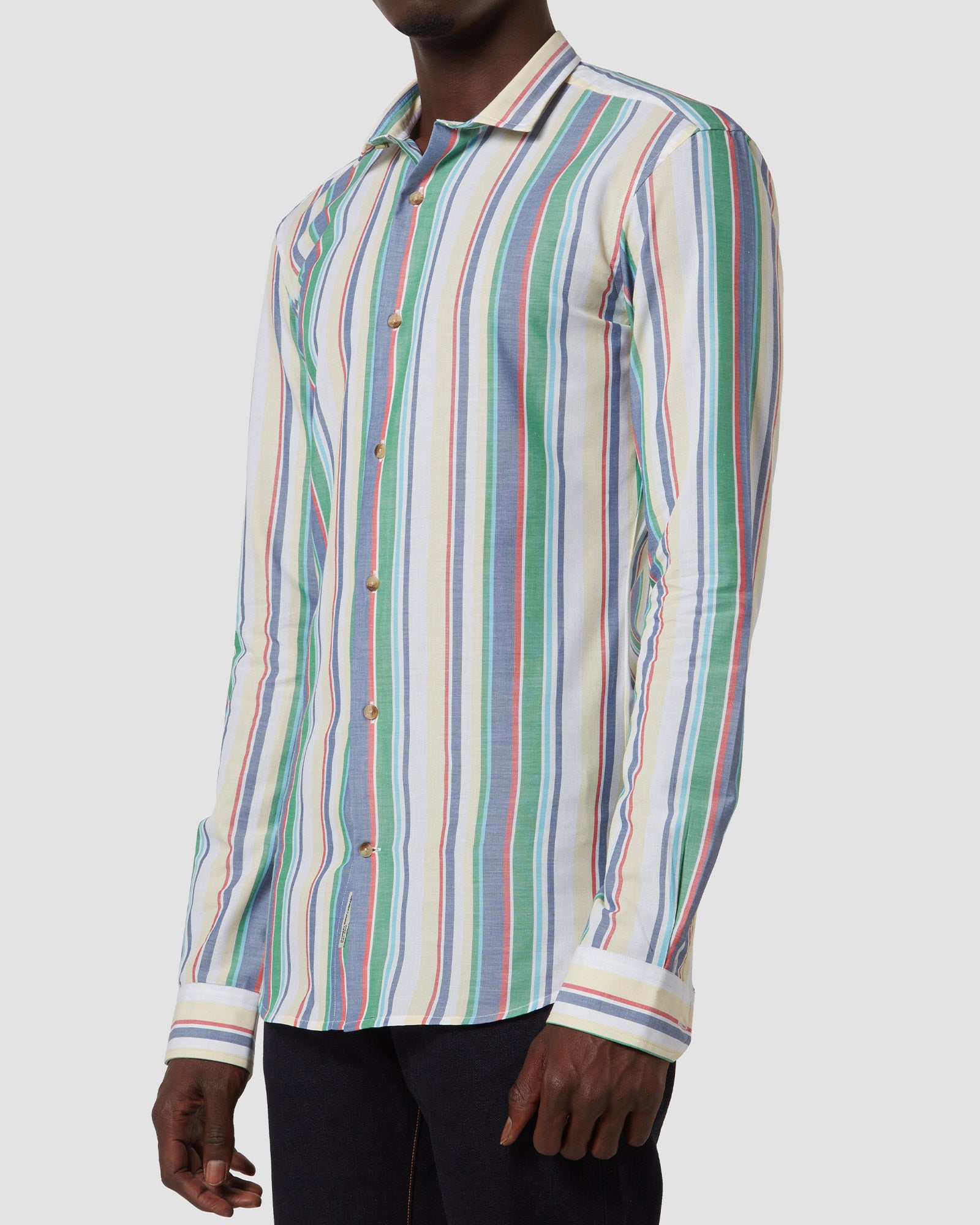 Bombay Shirt Company - Somelos Ice Lolly Striped Shirt