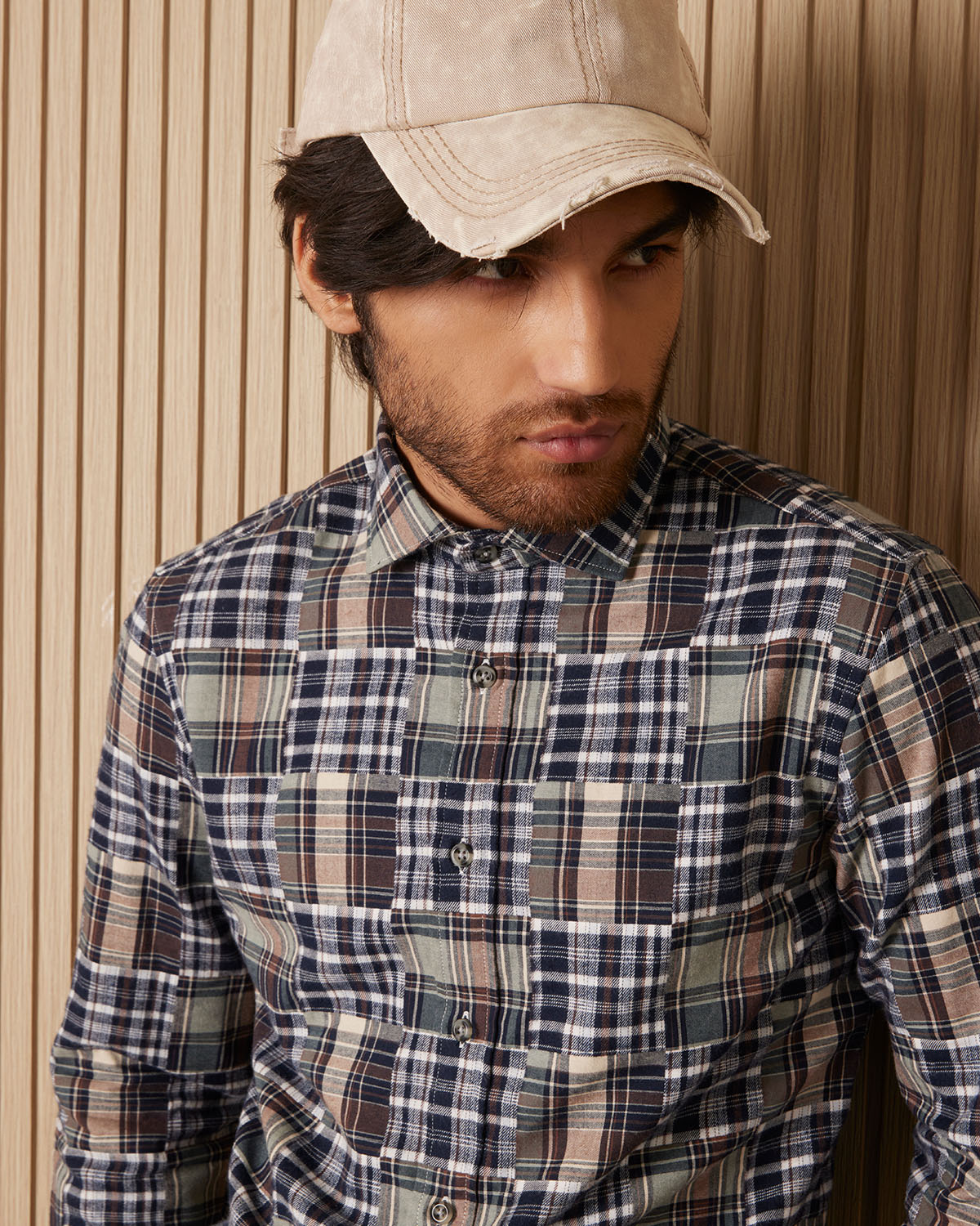 Java Jigsaw Patchwork Checked Shirt