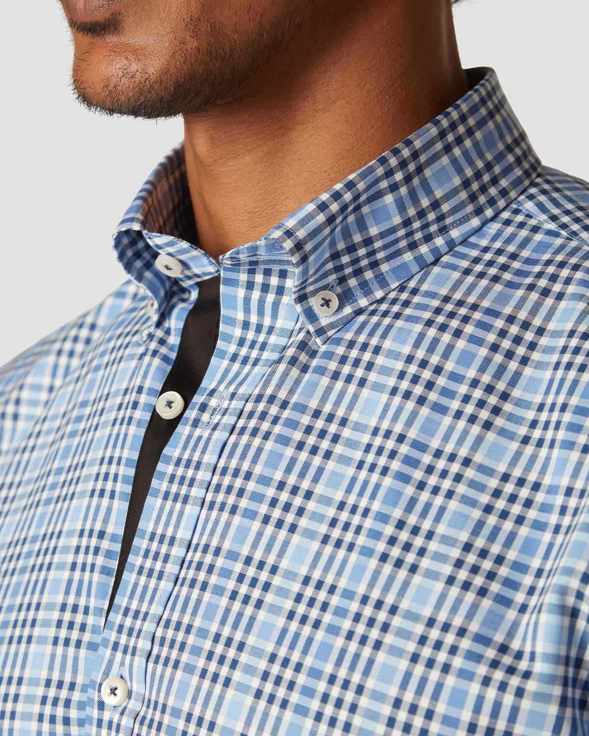 Bombay Shirt Company - Somelos Blue Bane Checked Shirt