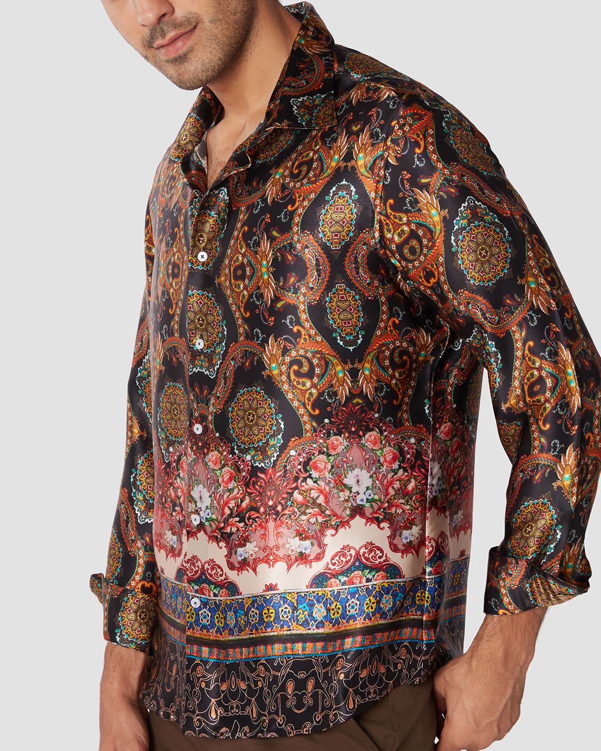 Bombay Shirt Company - Prague Silk Shirt