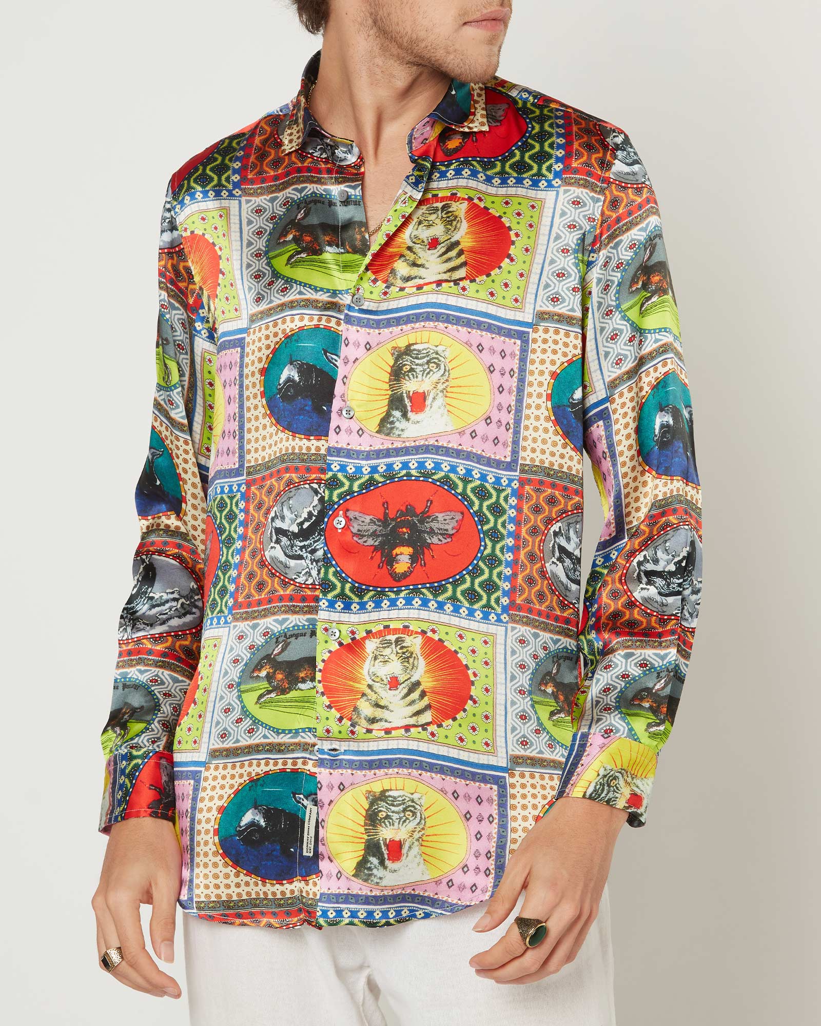 Bombay Shirt Company - Bali Silk Shirt