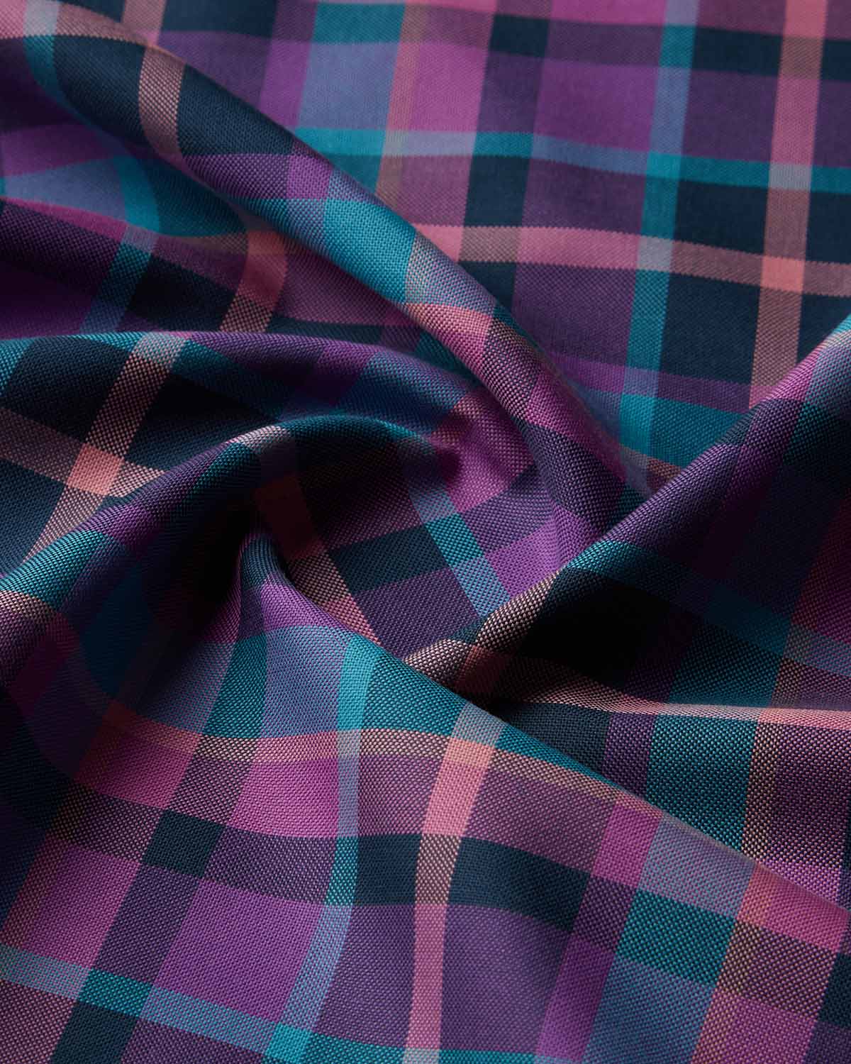 Somelos Pink Plum Checked Shirt