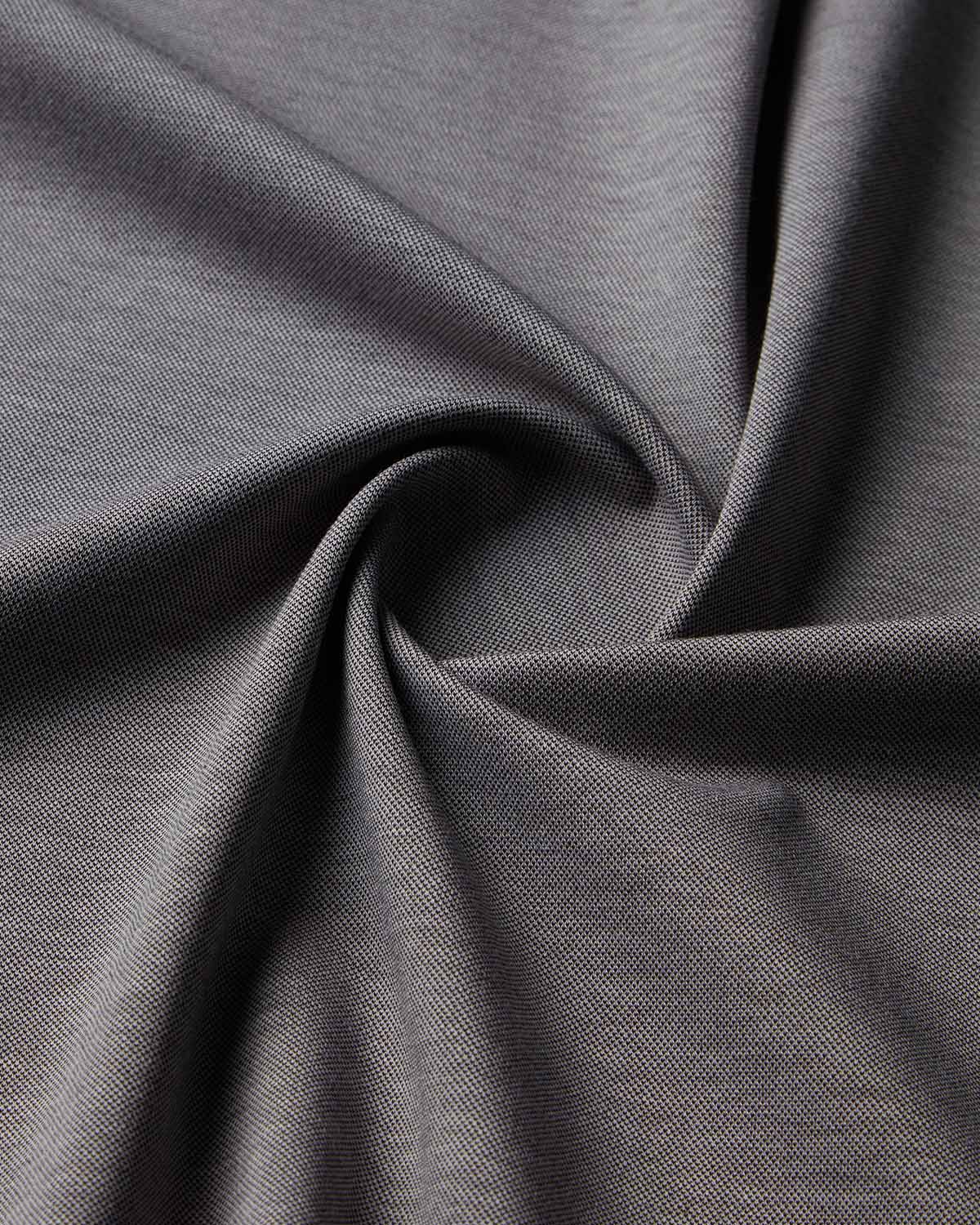 Bombay Shirt Company - Thomas Mason Grey Moonstone Knit Shirt