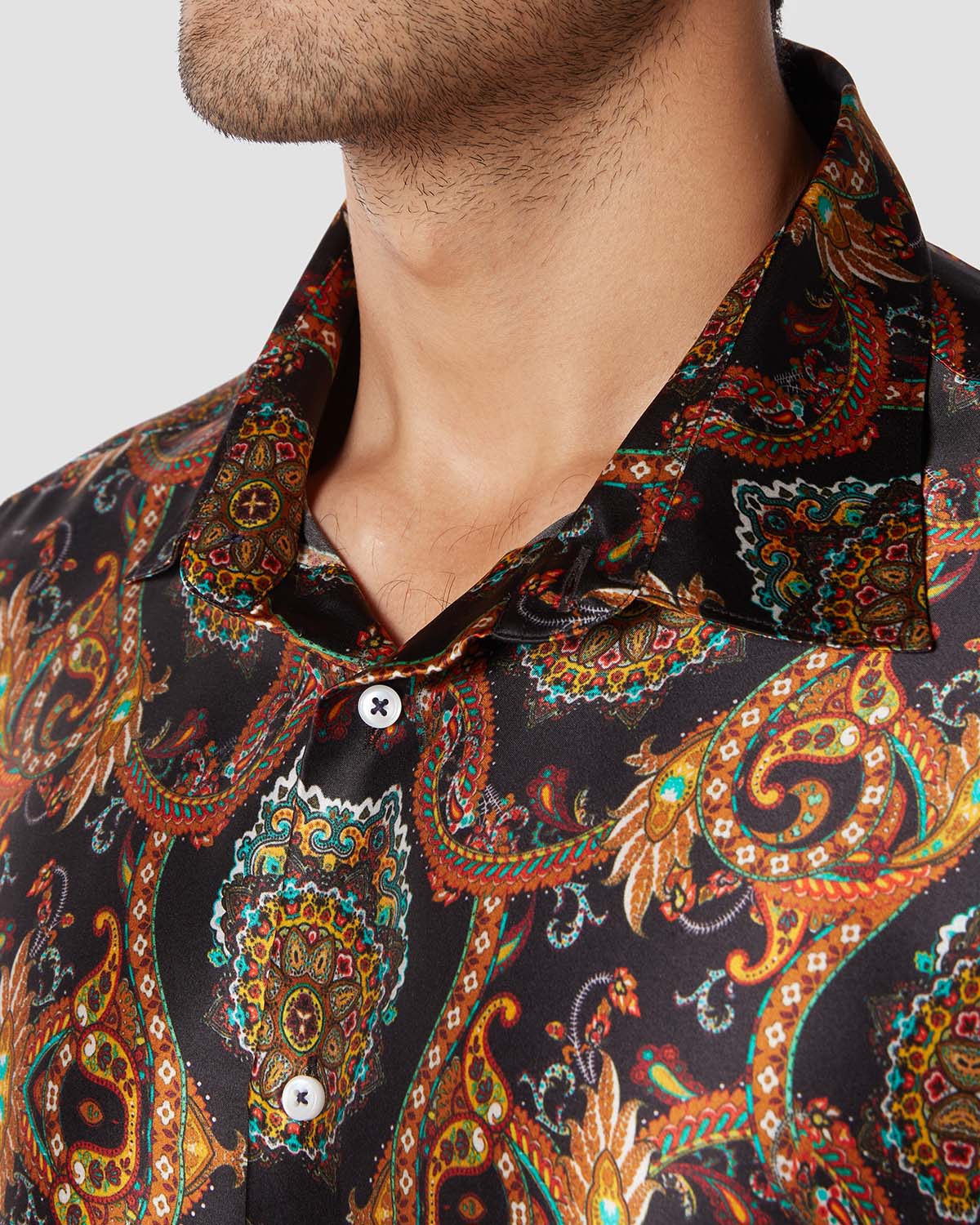 Bombay Shirt Company - Prague Silk Shirt