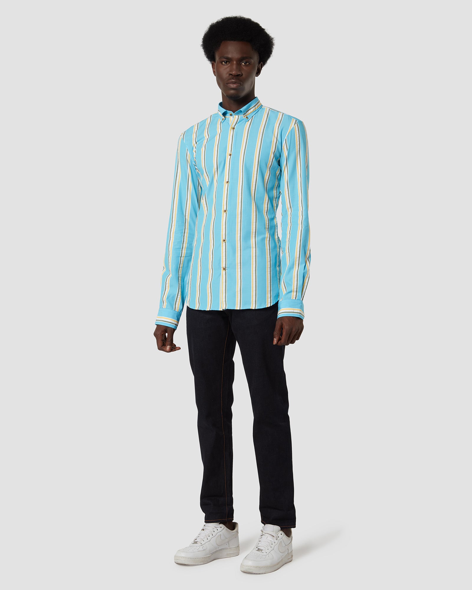 Bombay Shirt Company - Somelos Atlantis Striped Shirt