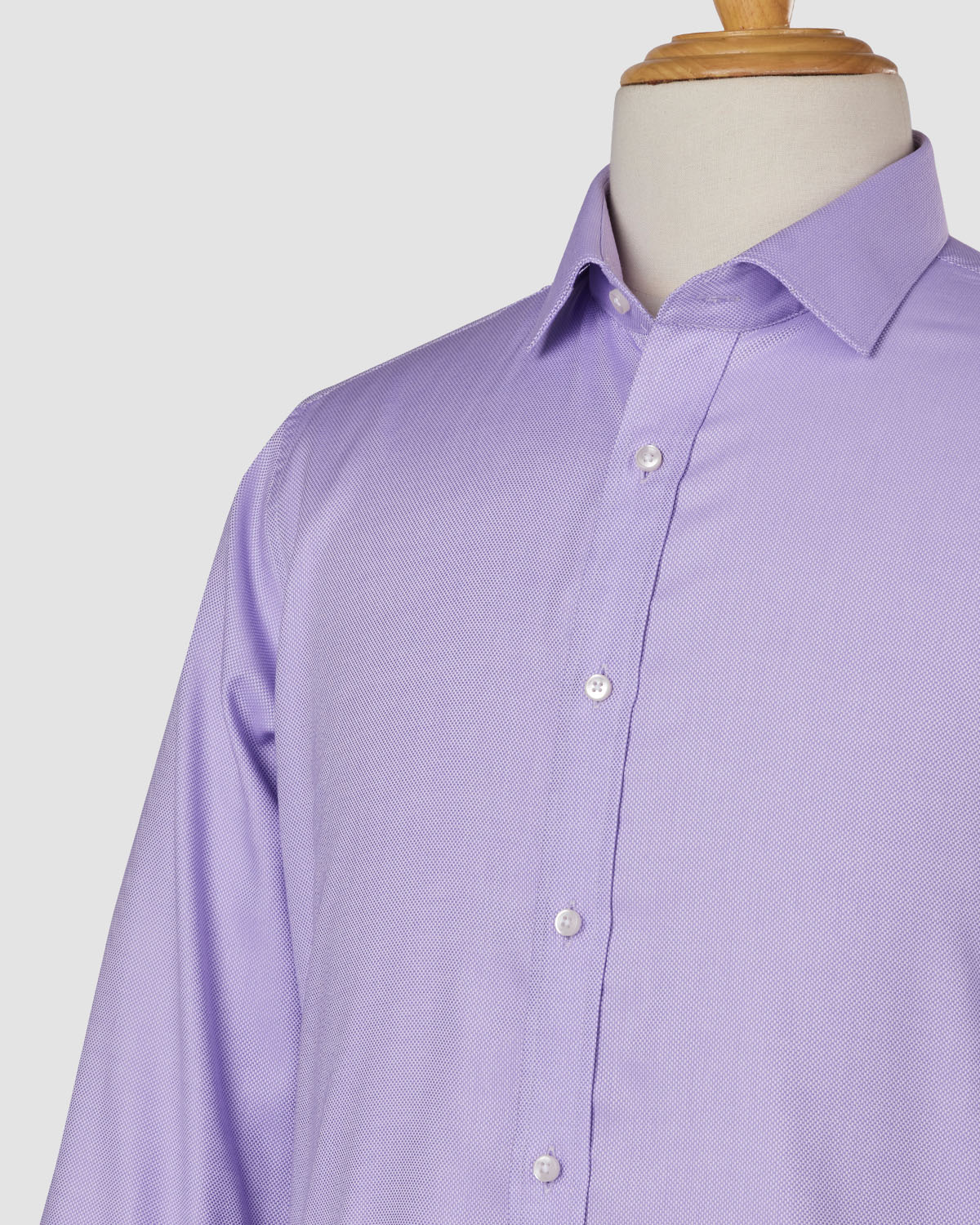 Bombay Shirt Company - Plum Heather Dobby Shirt
